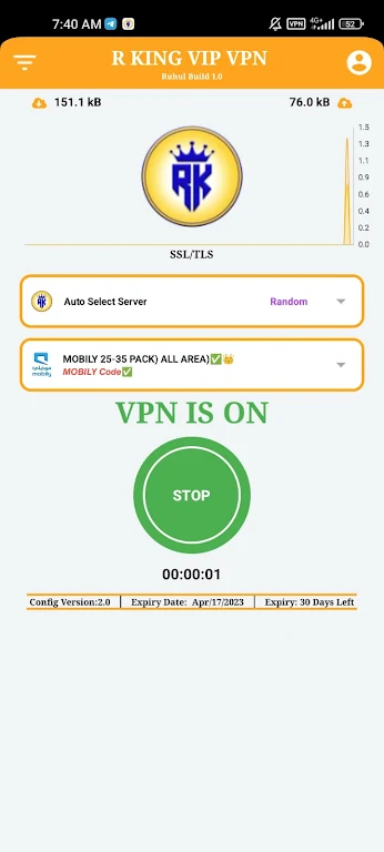 R King vip vpn ဖန်သားပြင်ဓာတ်ပုံ 2