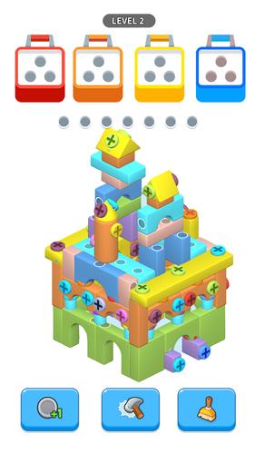 Screw Away: 3D Pin Puzzle Captura de pantalla 1