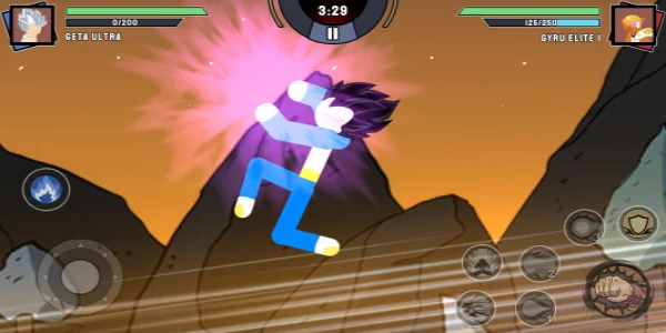 Stickman Warriors MOD Tangkapan skrin 0