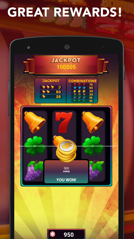 SEVEN! Slots Скриншот 1