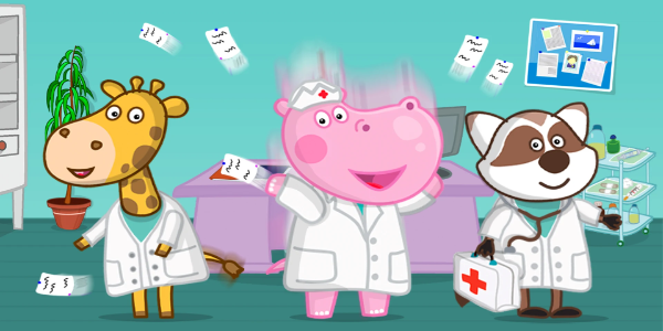 Hippo doctor: Kids hospital Ảnh chụp màn hình 2