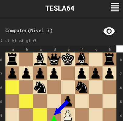 Tesla64 Chess Ảnh chụp màn hình 1