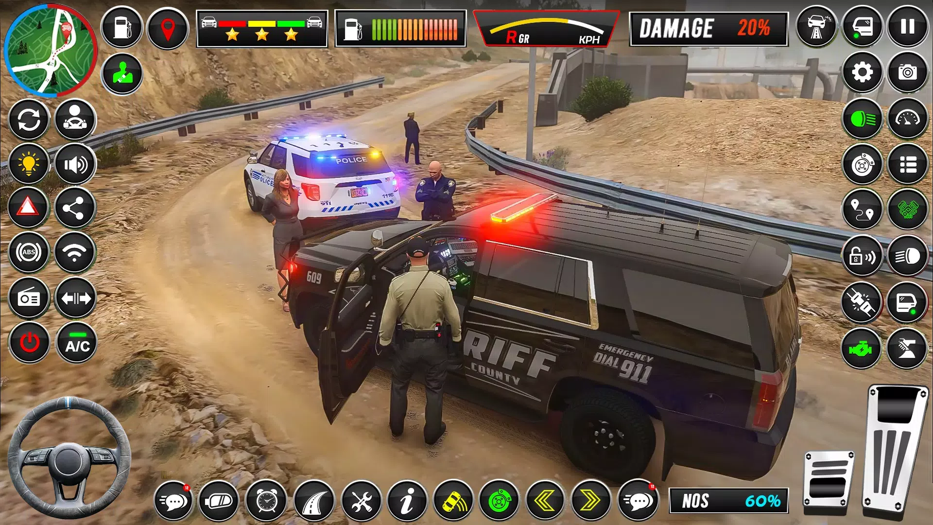 Police Simulator: Car Games स्क्रीनशॉट 0