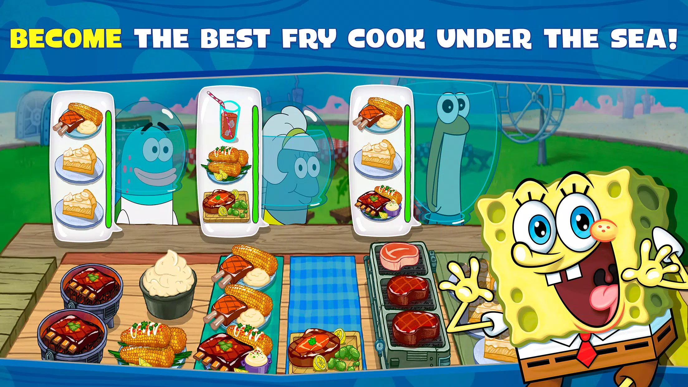 SpongeBob: Krusty Cook-Off Ekran Görüntüsü 0