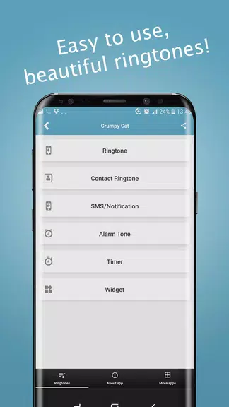 Meowing Cat Sounds Ringtones 스크린샷 1