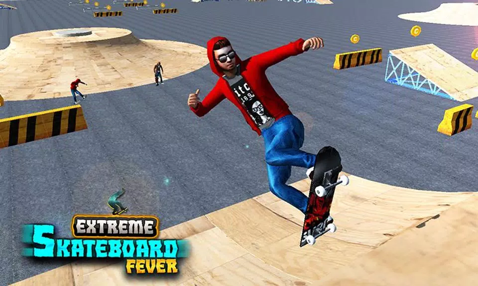 Touch SkateBoard: Skate Games स्क्रीनशॉट 3