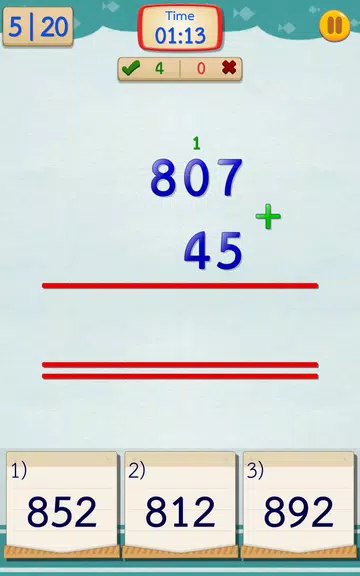 Math Fast Plus and Minus Zrzut ekranu 2