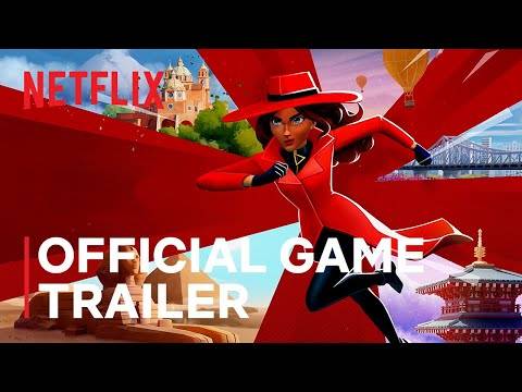 Netflix上的Carmen Sandiego游戏