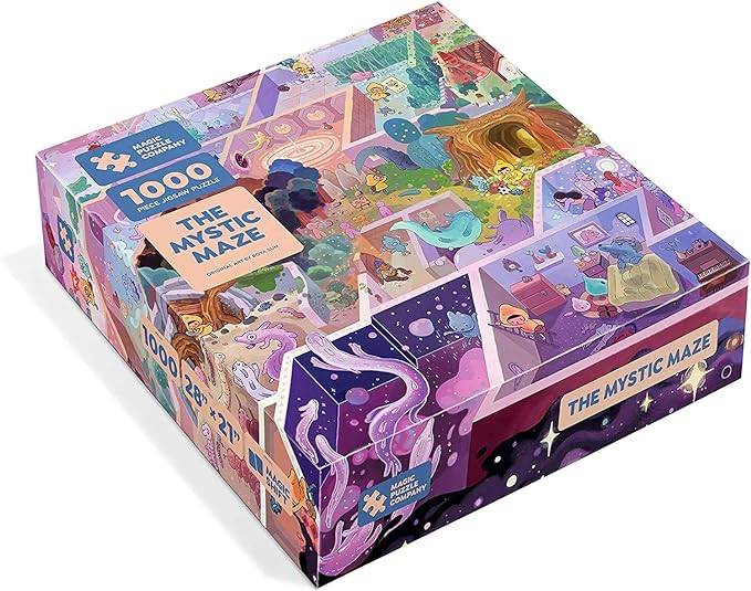 The Mystic Maze • Puzzle de puzzon de 1000 pièces de la Magic Puzzle Company • Series One