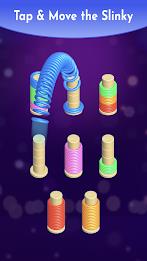 Slinky Sort Puzzle Скриншот 1