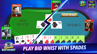 Spades: Bid Whist Classic Game স্ক্রিনশট 1