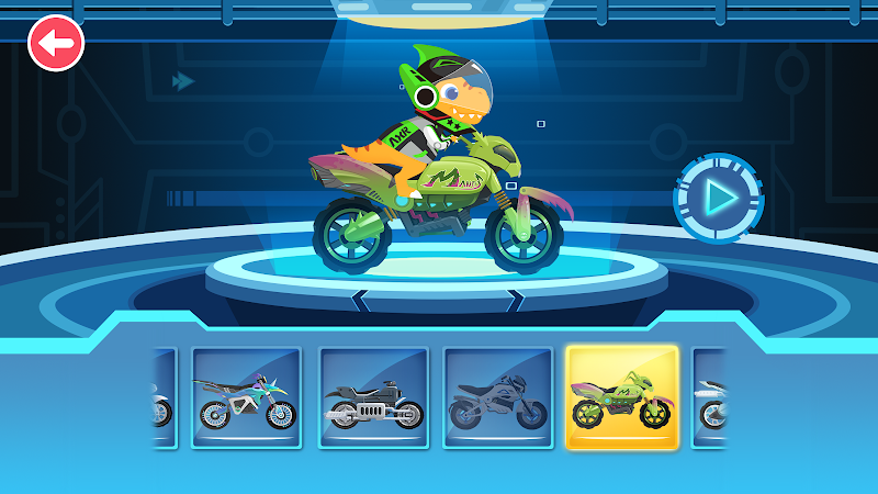 Dirt Bike Games for Kids Captura de pantalla 3