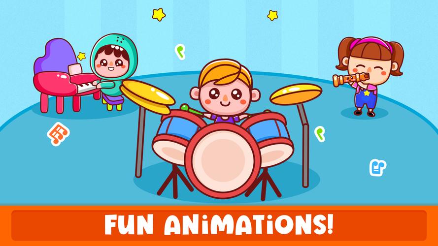 Piano Kids Toddler Music Games Screenshot 2