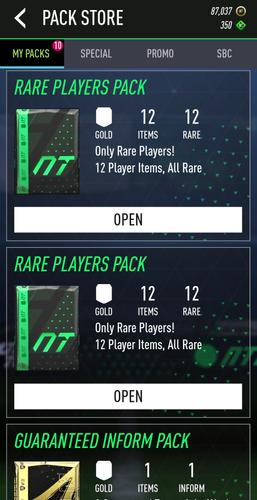Nicotom 24 Draft + Pack Opener 스크린샷 2