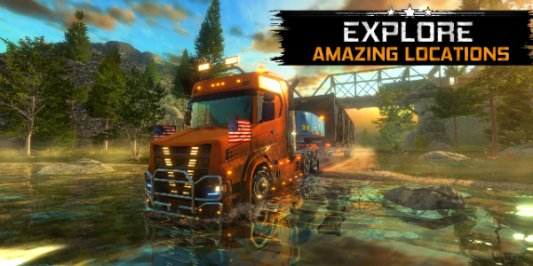 Truck Simulator USA Revolution Captura de tela 2