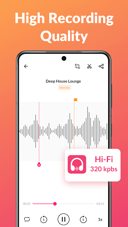 Voice Recorder & Voice Memos Mod 螢幕截圖 2