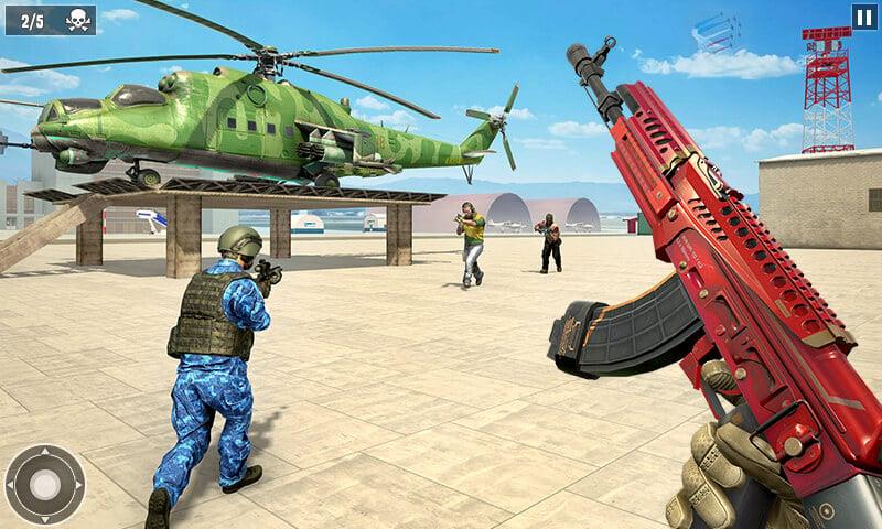 Anti-Terrorist Shooting Game 스크린샷 1