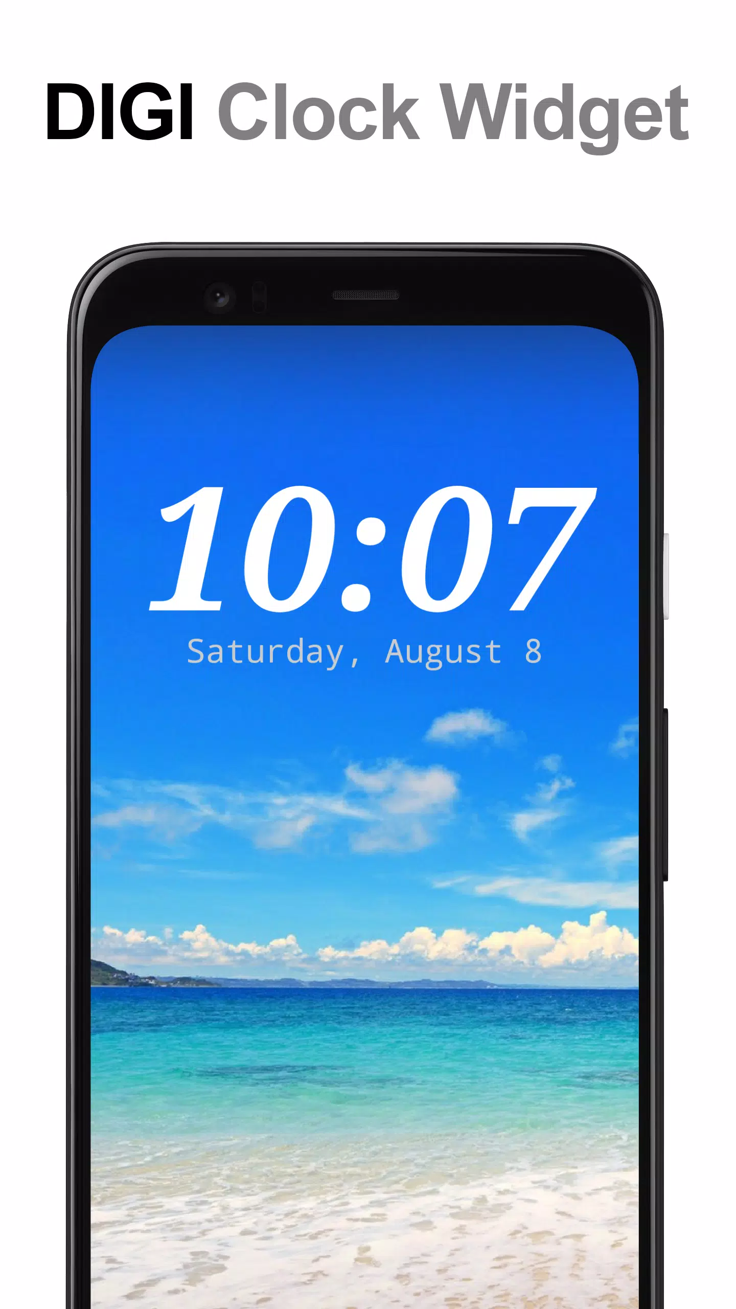 Schermata DIGI Clock Widget 0