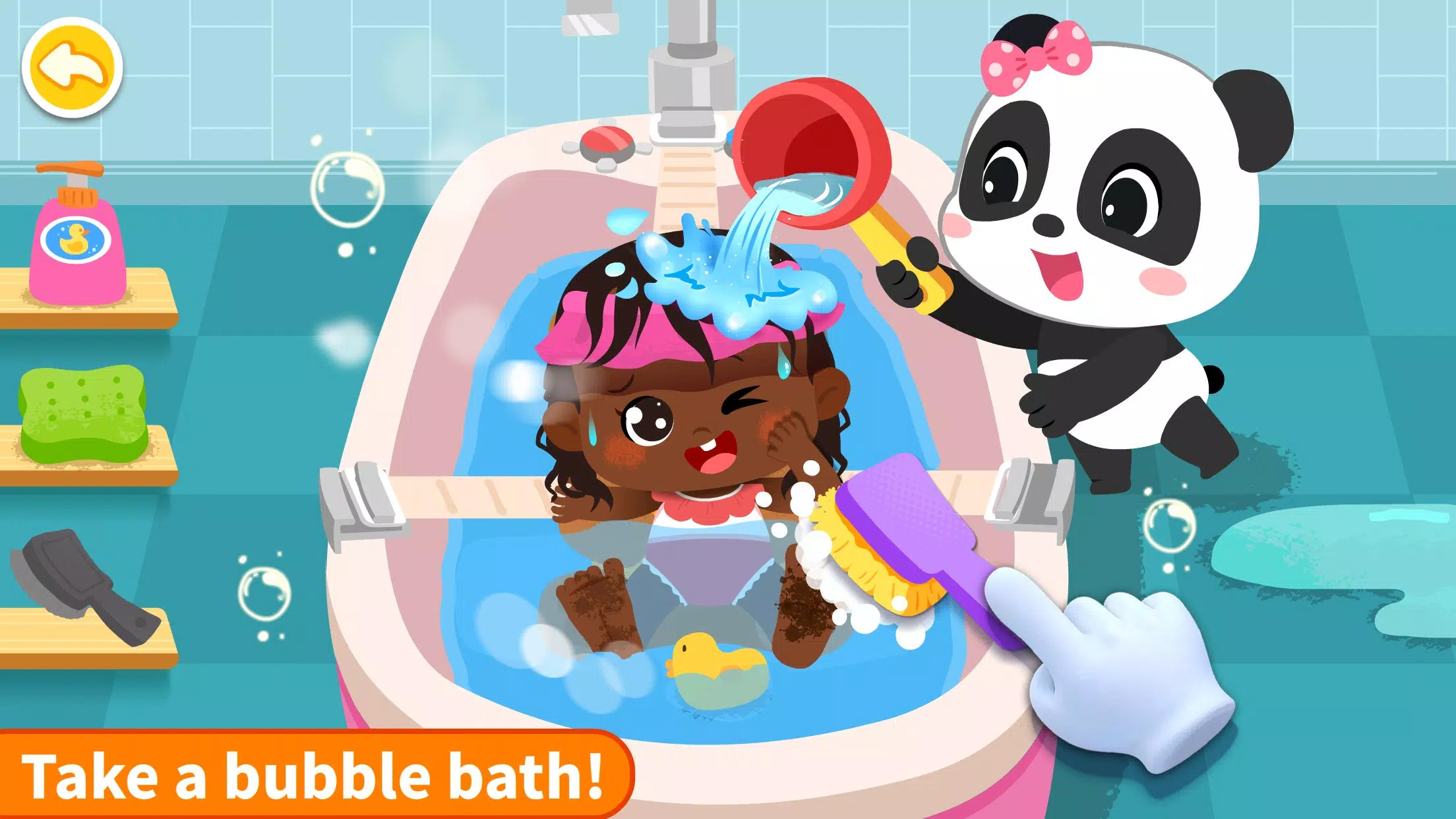 Panda Games: Baby Girls Care Ảnh chụp màn hình 2