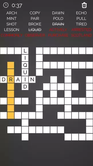 Crossword : Word Fill Capture d'écran 3