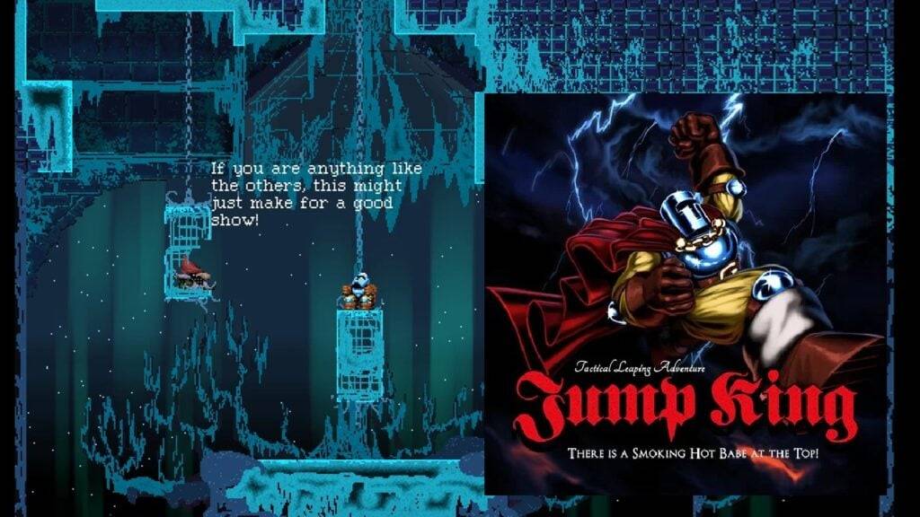 Jump King, um jogo de plataforma 2D, lança suave no Android com duas expansões