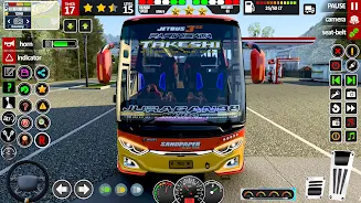 American Bus Game Simulator 3D Captura de tela 2