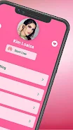 Kim Loaiza Fake call : chat & スクリーンショット 1