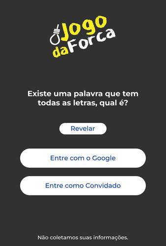 Jogo da Forca スクリーンショット 1