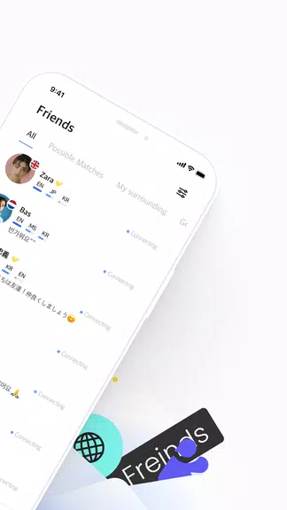 K-Friends - Make Korean Friend ဖန်သားပြင်ဓာတ်ပုံ 1