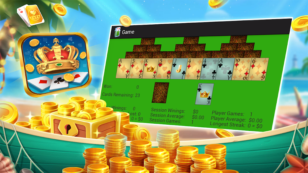 Phoenix Solitaire Game 스크린샷 1