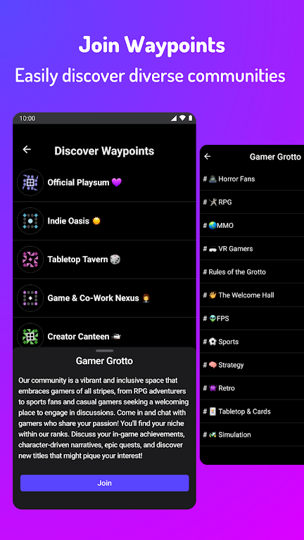 Playsum: find gaming friends Ảnh chụp màn hình 1
