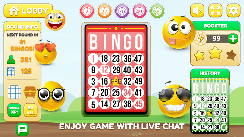 Bingo King-Free Bingo Games-Bingo Party-Bingo ภาพหน้าจอ 2