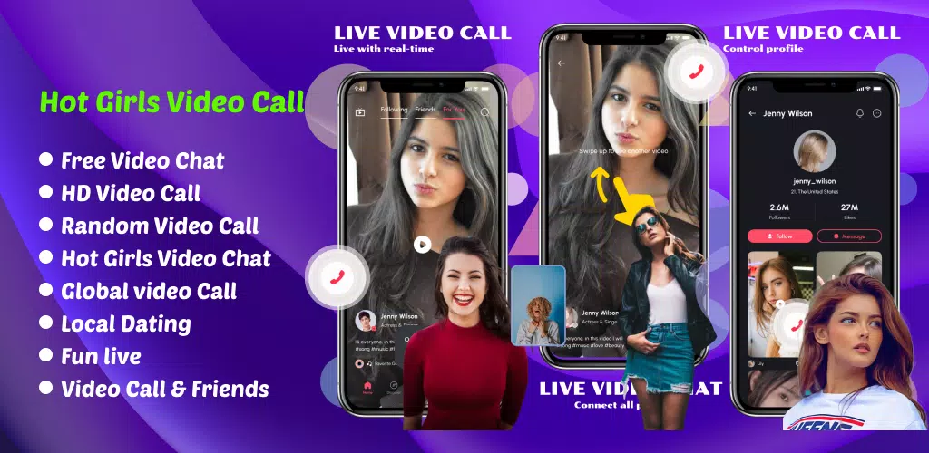 Sexy Video Call & Chat Random Capture d'écran 0