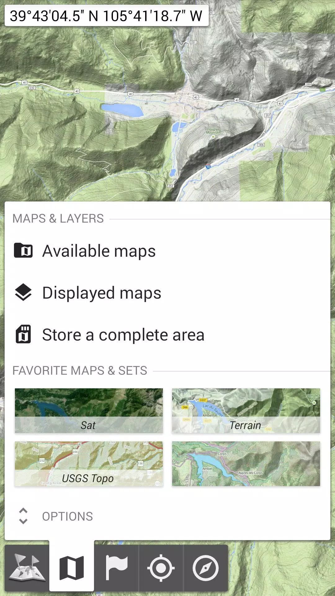 Schermata All-In-One Offline Maps 1
