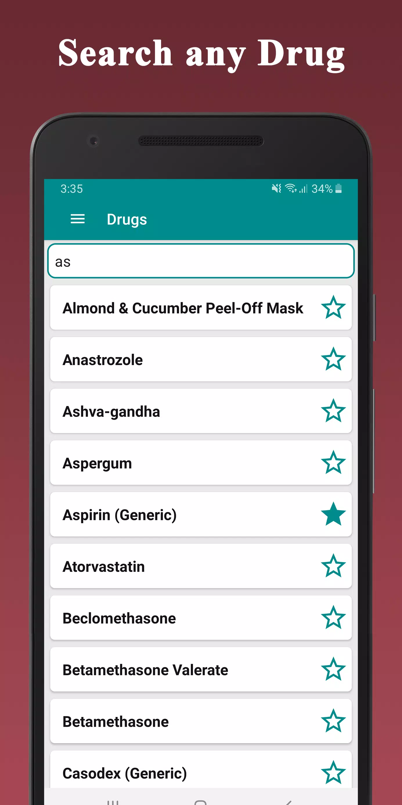 Medical Drugs Dictionary Guide スクリーンショット 1
