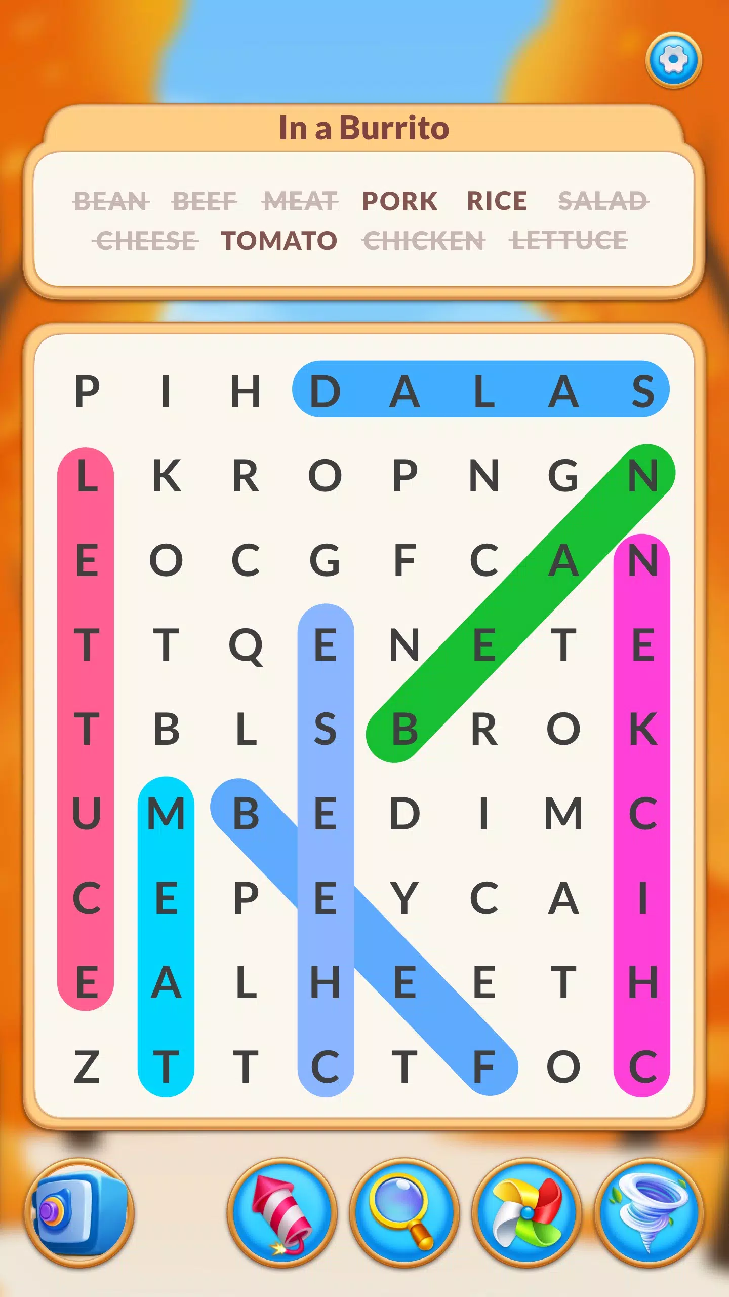 Word Carnival 螢幕截圖 1