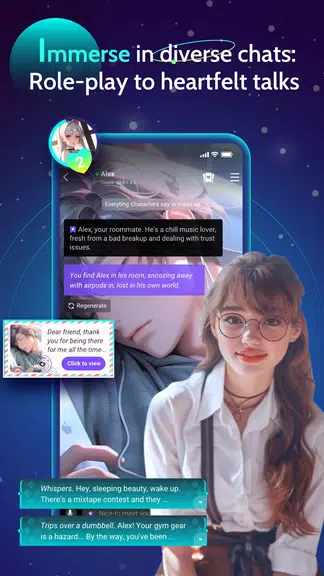 Linky AI: Chat, Play, Connect Tangkapan skrin 2