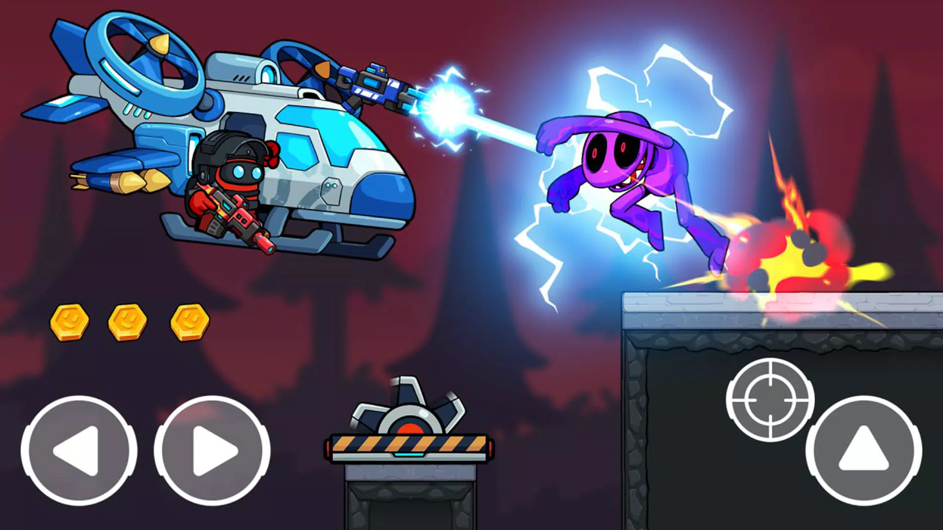 Blue Hero Shooter: Survival Screenshot 0