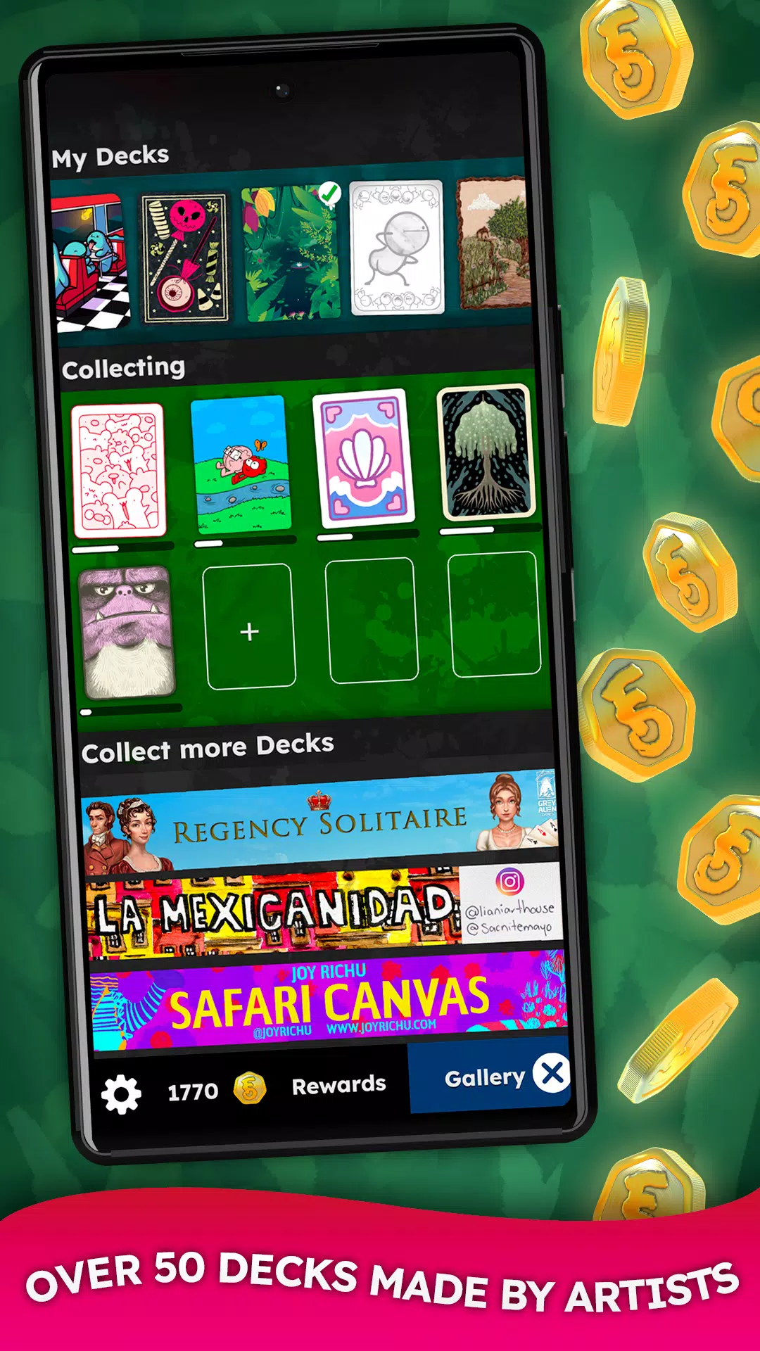 FLICK SOLITAIRE - Cozy Cards স্ক্রিনশট 3