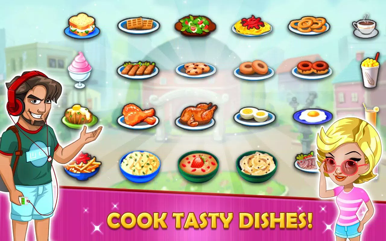 Schermata Kitchen story: Food Fever Game 2