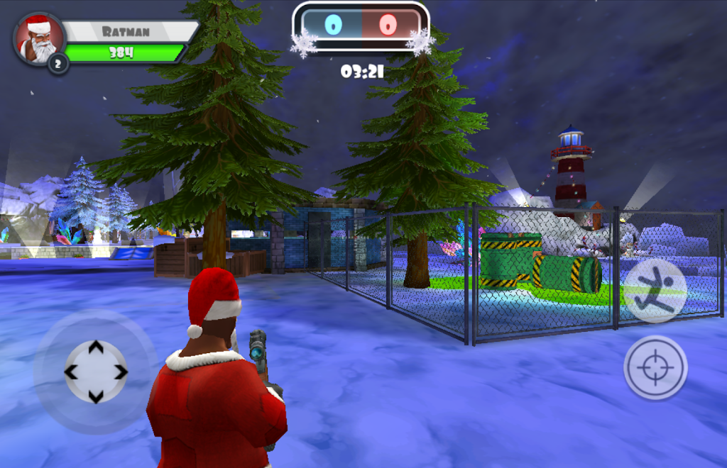 Winter Clash 3D - Christmas Sh Ảnh chụp màn hình 1