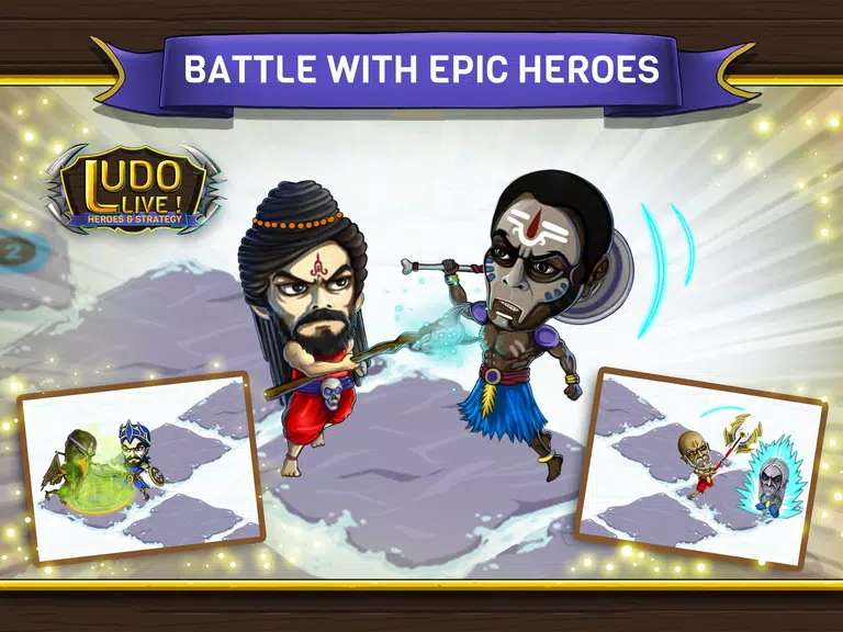 Ludo Live! Heroes & Strategy Captura de tela 2
