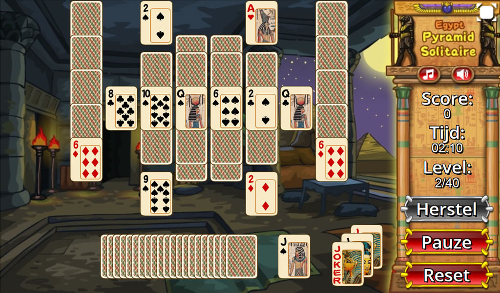 Egypt Pyramid Solitaire ภาพหน้าจอ 3