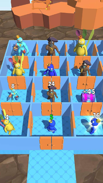 Rainbow Monster - Room Maze Mod スクリーンショット 3
