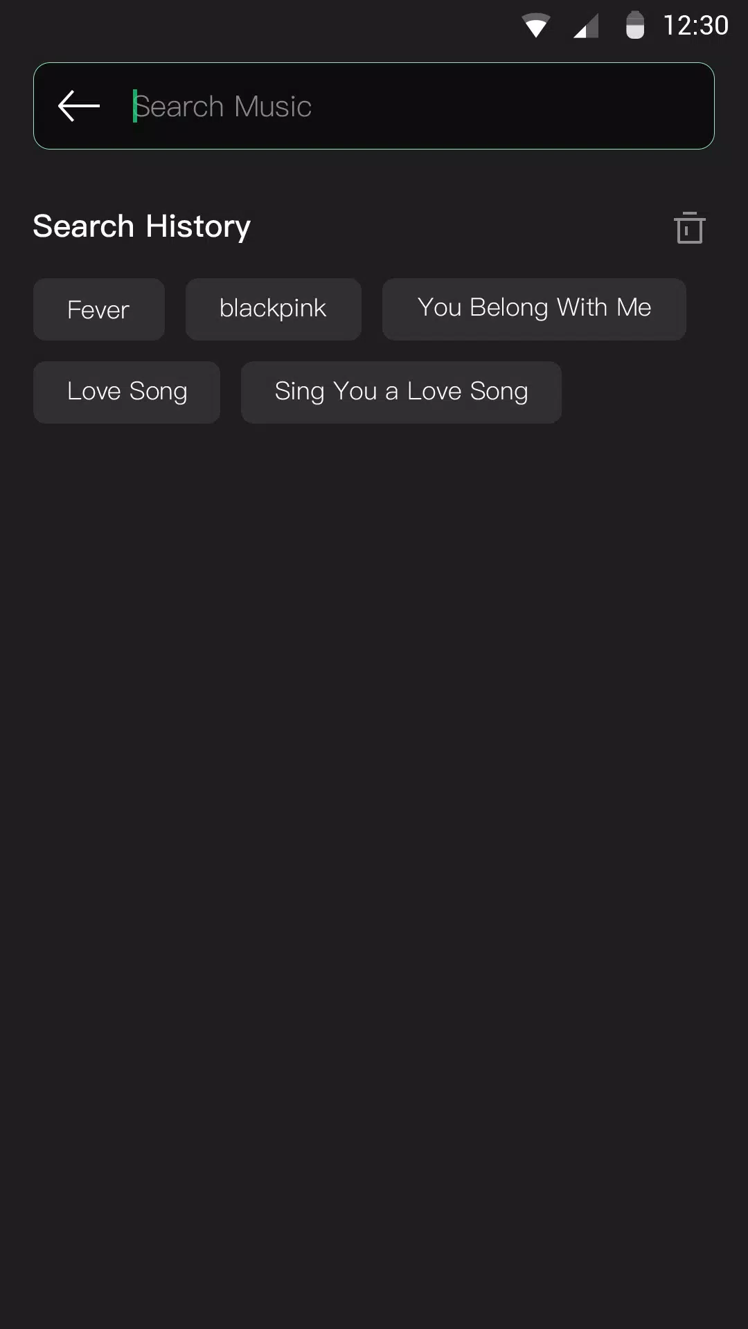 MP3 Player 螢幕截圖 2