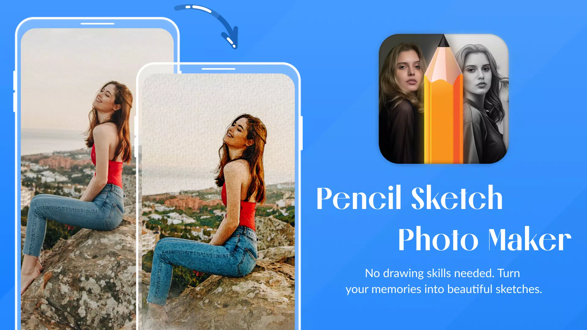 Pencil Sketch Photo Maker 螢幕截圖 3