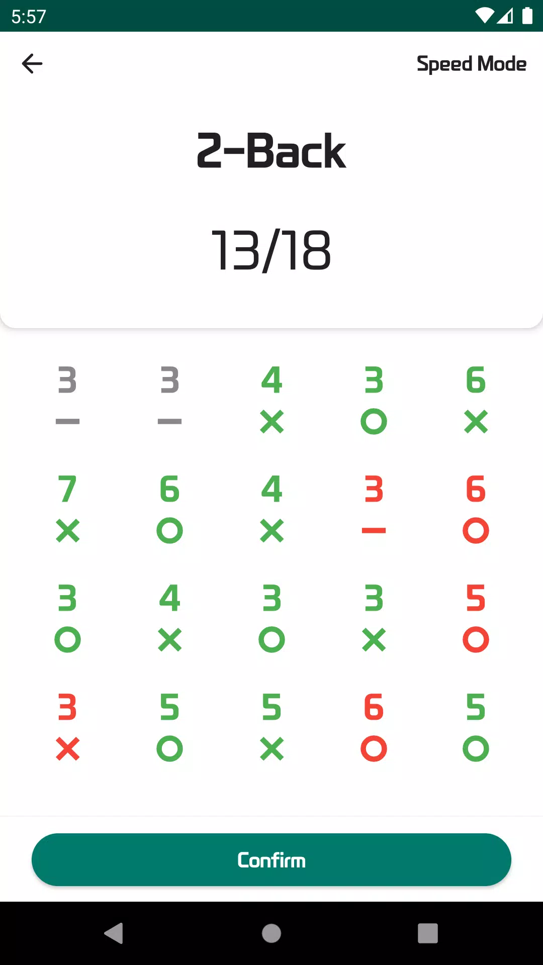 N-Back - Brain Training ဖန်သားပြင်ဓာတ်ပုံ 3