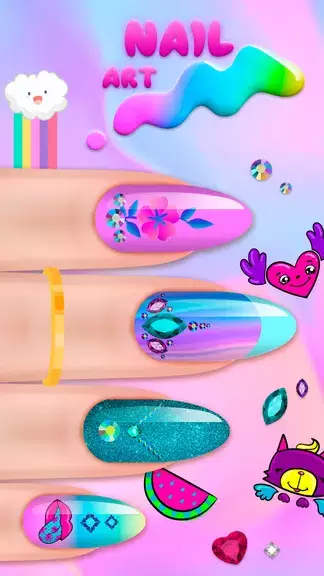 Girls Nail Salon Game:Nail Art スクリーンショット 2