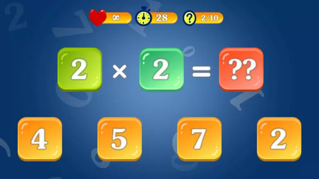 Multiply & Division (2х2) Ảnh chụp màn hình 0