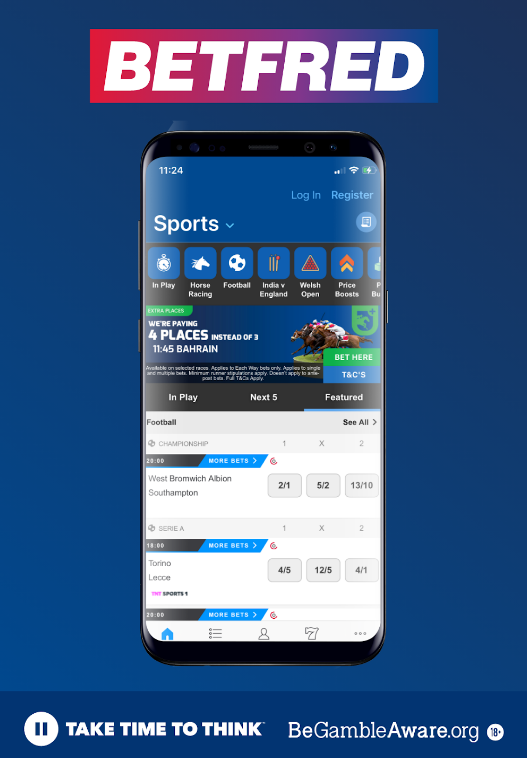 Schermata Betfred Sports Casino Games 3